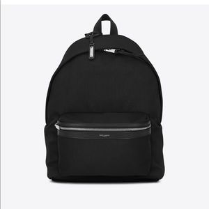 YSL canvas backpack